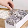 LAIOUSN Sturdy Storage Box with Dividers view 3