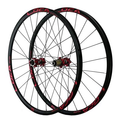 IBOWZ MTB Wheelset, 26/27.5/29 in, Disc Brake, Front and Rear, 8–12-Speed, Alloy Hubs, Matte, 24H