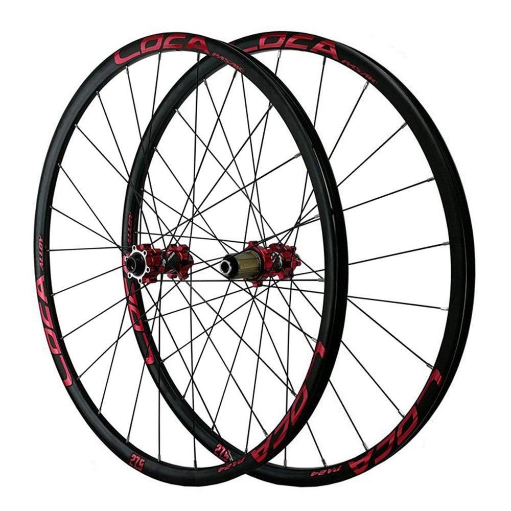 IBOWZ MTB Wheelset, 26/27.5/29 in, Disc Brake, Front and Rear, 8–12-Speed, Alloy Hubs, Matte, 24H