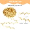 DOPENSPI 20M Leaf Stripe Gift Ribbon view 2