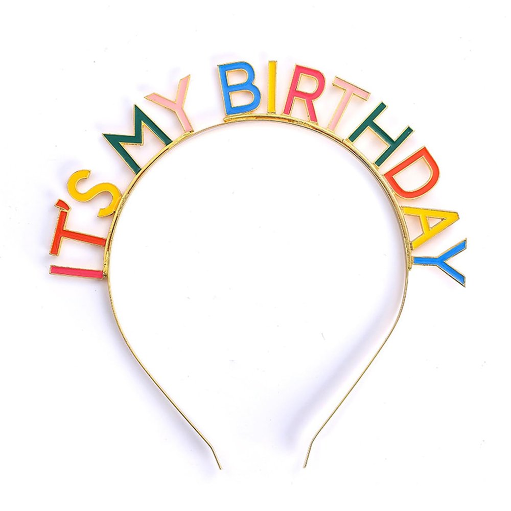 Bessy Shop Metal Birthday Crown 'It's My Birthday'