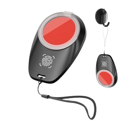 Fingerprint Ink Pad - Compact Red Marker