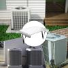 Air Conditioner Cover, Aluminum Foil + PP Buckle view 4