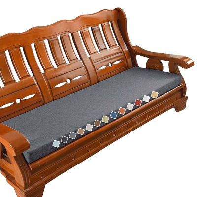Outdoor & Indoor Bench Cushion, 120/130/160/180 x 30/35/40/50 cm, Non-Slip Seat Pad for Garden Bench, Terrace, Bay Window, Swing or Porch, Dark Gray, 170 x 35 x 5 cm