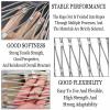 VXHCS 304 Stainless Steel Wire Mesh, 8 cm/1.5 mm Flexible Railing Mesh, 0.6 x 10 m view 4