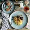 Stoneware Pasta and Dessert Plate view 3
