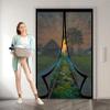 Magnetic Insect Screen Door 173 x 265 cm, No Drilling, Strong Magnets, Automatic Closing, Black view 1