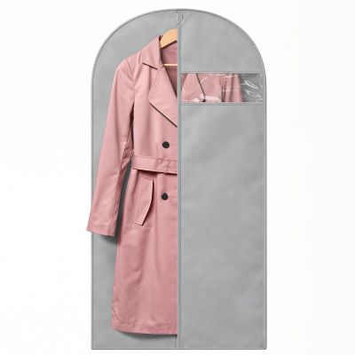 Gray Lightweight Breathable Garment Bag