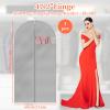 Gray Lightweight Breathable Garment Bag view 2