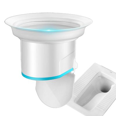 Bathroom Odor Seal - Self-Closing Toilet Seat