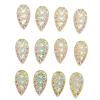 Akozon 12 PCs Crystal Clear AB Glass Rhinestones view 1