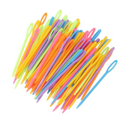 Akozon 100 Pcs Large Eye Needles
