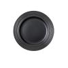 EINES Round Ceramic Dinner Plate, Pasta and Steak Plate, 8.35 in view 1