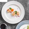 EINES Round Ceramic Dinner Plate, Pasta and Steak Plate, 8.35 in view 3