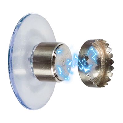 Magnetic Soap Holder - Wall-Mounted Suction Cup