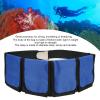 plplaaoo Scuba Pocket Weight Belt, Durable Oxford Fabric Diving Weight Belt with 4 Pockets and Stainless Steel Buckle, 149 cm (Blue) view 3