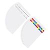 Gadpiparty 30-Sheet Colorful Alphabet Index Tabs, Self-Adhesive Page Markers view 1