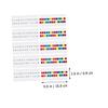 Gadpiparty 30-Sheet Colorful Alphabet Index Tabs, Self-Adhesive Page Markers view 2