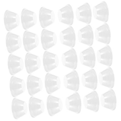 100-Pack Clear Plastic Plant Humidity Domes