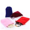 Small Drawstring Velvet Pouches, 10-Pack, 8 x 10 cm view 4