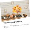 Cabilock 2-Piece Fall Maple Leaf Wreath Set view 4