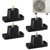 Mini-Split Rubber Feet, 4-Pack Vibration-Damping Mounting Pads view 1