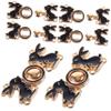 PERSELOSO 10 Pairs Adjustable Jeans Button Reducers view 1