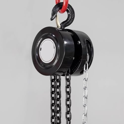 Manual Chain Hoist for Heavy Lifting with Double Pawl Brake and 360° Swivel Hook