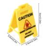 Small Desk Caution Sign view 2