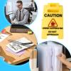 Small Desk Caution Sign view 4