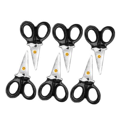 jojofuny Miniature Scissors Model - 6 Pieces