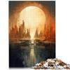 City Skyline Artwork Brain Teaser, 1000-Piece Puzzle for Adults, 50 x 75 cm, Wall Art, Ages 14+ view 2