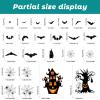 Nymora 63Pcs Halloween Window Stickers view 3