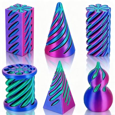 6-Piece 3D-Printed Impossible Cone Fidget Toy Set
