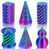 6-Piece 3D-Printed Impossible Cone Fidget Toy Set view 1