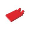 GDS-896 Special Tile 2x3 with 2 Clips (Angled Clips), 50 pcs, Compatible with LEGO 30350, 65886, 4297713, DIY Parts and MOC Components for Major Brick Brands, Red 21 view 1