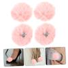Holibanna 4-Piece Fluffy Pom Poms view 3