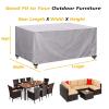 HNYDM Waterproof Outdoor Table Cover, 80 x 80 x 75 cm, 600D Oxford Fabric view 2