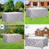 HNYDM Waterproof Outdoor Table Cover, 80 x 80 x 75 cm, 600D Oxford Fabric view 4