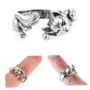 Toddmomy 5 Adjustable Cat-Shaped Crochet Rings view 4