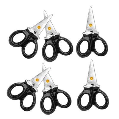 NUOBESTY Miniature Scissors Model - 6 Pieces