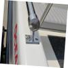 Toddmomy 2-Piece Boat Handrail Brackets, Stainless Steel, for Yachts and Watercraft view 2