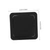 Garneck Stainless Steel Replacement Lid for Kitchen Trash Cans with Swing Flap view 2