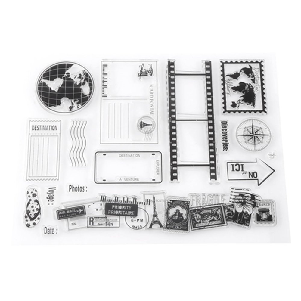 Wakects Silicone Stamps - Easy to Use, Multi-Purpose Set