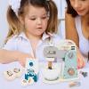 Toy Kitchen Mixer Set with Interactive Play view 3
