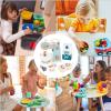 Toy Kitchen Mixer Set with Interactive Play view 4