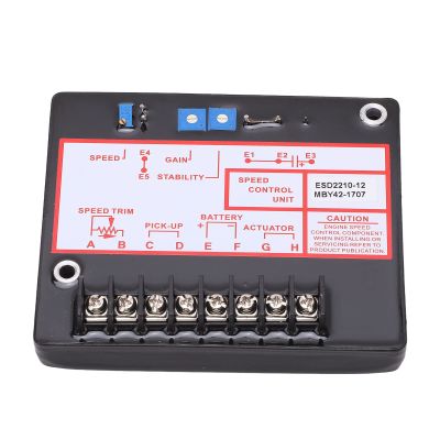 YWBL-WH ESD2210-12 Generator Engine Governor Control Panel, Fast and Precise Speed Controller