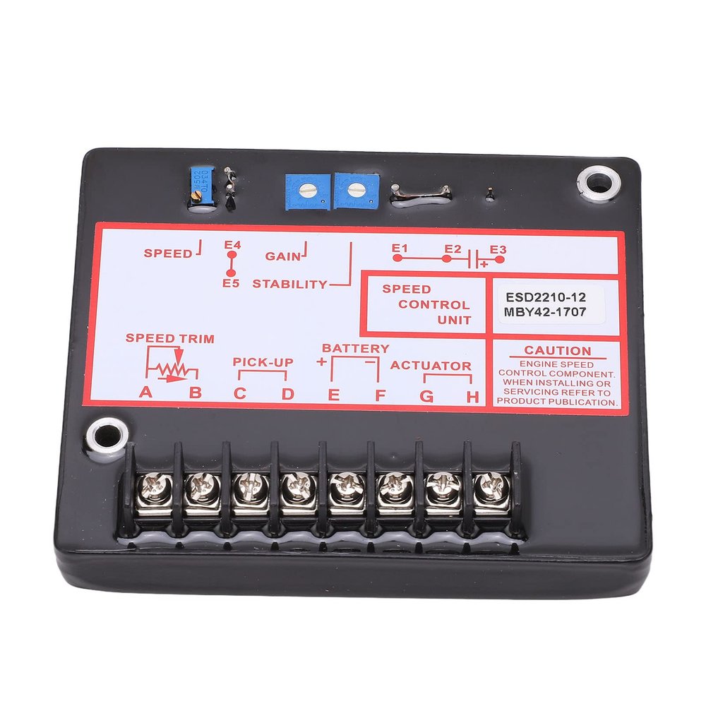 YWBL-WH ESD2210-12 Generator Engine Governor Control Panel, Fast and Precise Speed Controller
