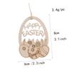 Homoyoyo 20 Pack Wooden Easter Ornaments view 2