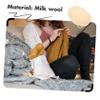 MUELODSIC 50g Milk Cotton Yarn for Knitting and Crocheting - Beige-Yellow view 3